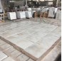 Guangxi  white marble exterior wall cladding panels